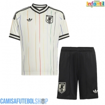 Camisa de time de futebol Japão Replicas 2º Equipamento Infantil Mundo 2026 Manga Curta (+ Calças curtas)